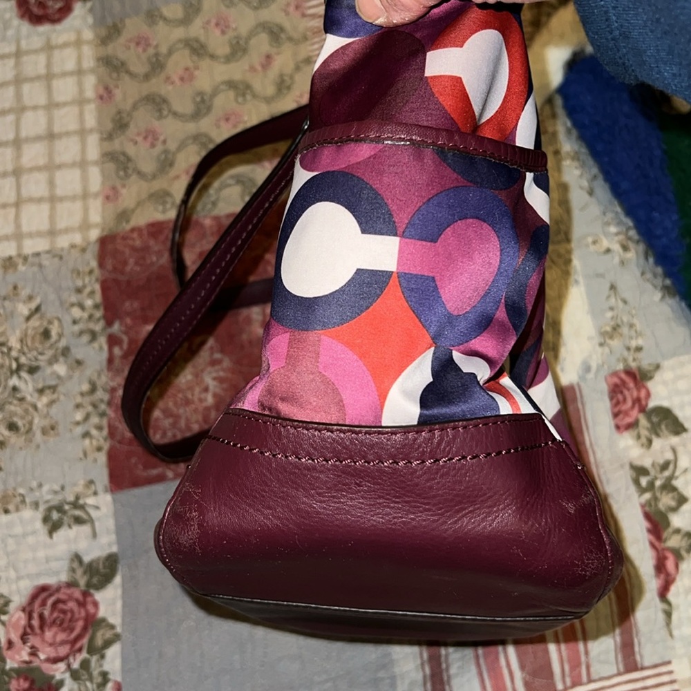 Coach purse F26843 signature tote - Picture 6 of 11